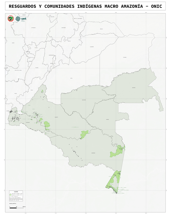 RESGUARDOS Y COMUNIDADES - MACRO AMAZONÍA